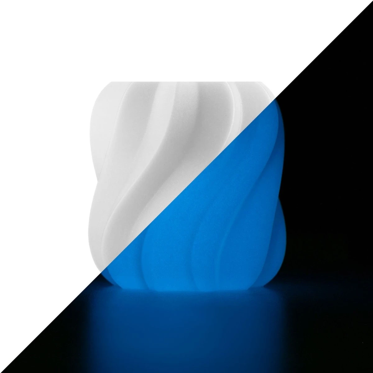 White(Blue Glow)