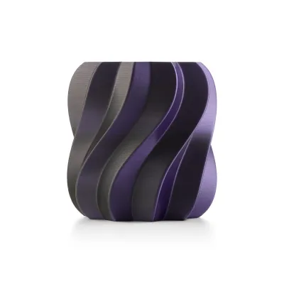 Anycubic PLA Silk Dual-Tricolor — Black Purple
