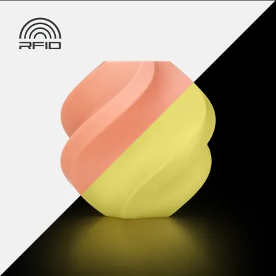 Bambu PLA Glow — Glow Orange