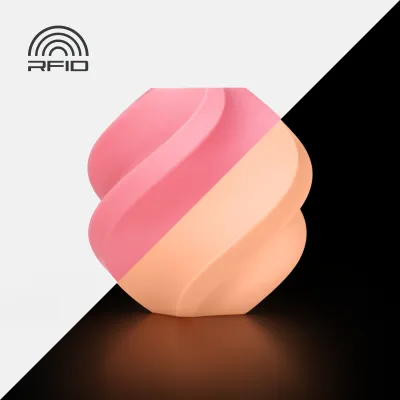 Bambu PLA Glow — Glow Pink