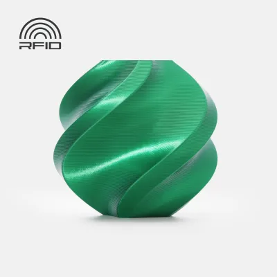 Bambu PLA Silk+ — Candy Green