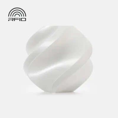 Bambu PLA Silk+ — White