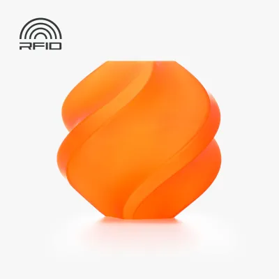 Bambu PLA Translucent — Orange