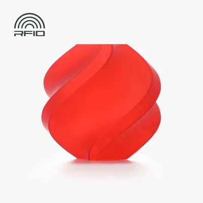 Bambu PLA Translucent — Red