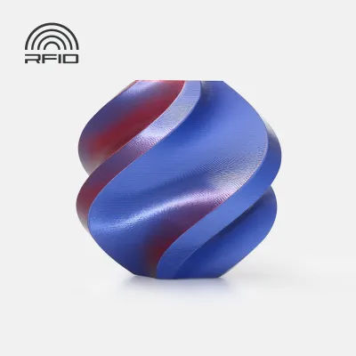 Bambu PLA Silk Multi-Color — Midnight Blaze