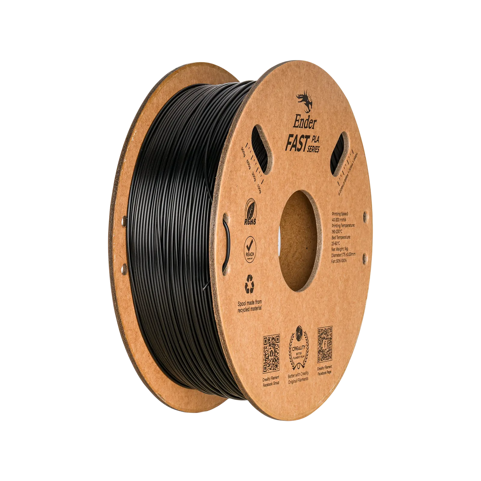 Creality ENDER FAST PLA — Black
