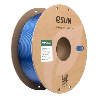 eSUN PETG-Basic — TRANSLUCENT LIGHT BLUE