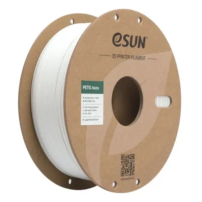 eSUN PETG-Matte — WHITE