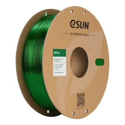 eSUN PETG+ — TRANSLUCENT GREEN