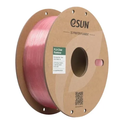 eSUN PLA-Clear Rainbow — PINK CRYSTAL
