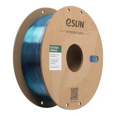 eSUN PLA-Clear Rainbow — PURPLE BLUE CYAN
