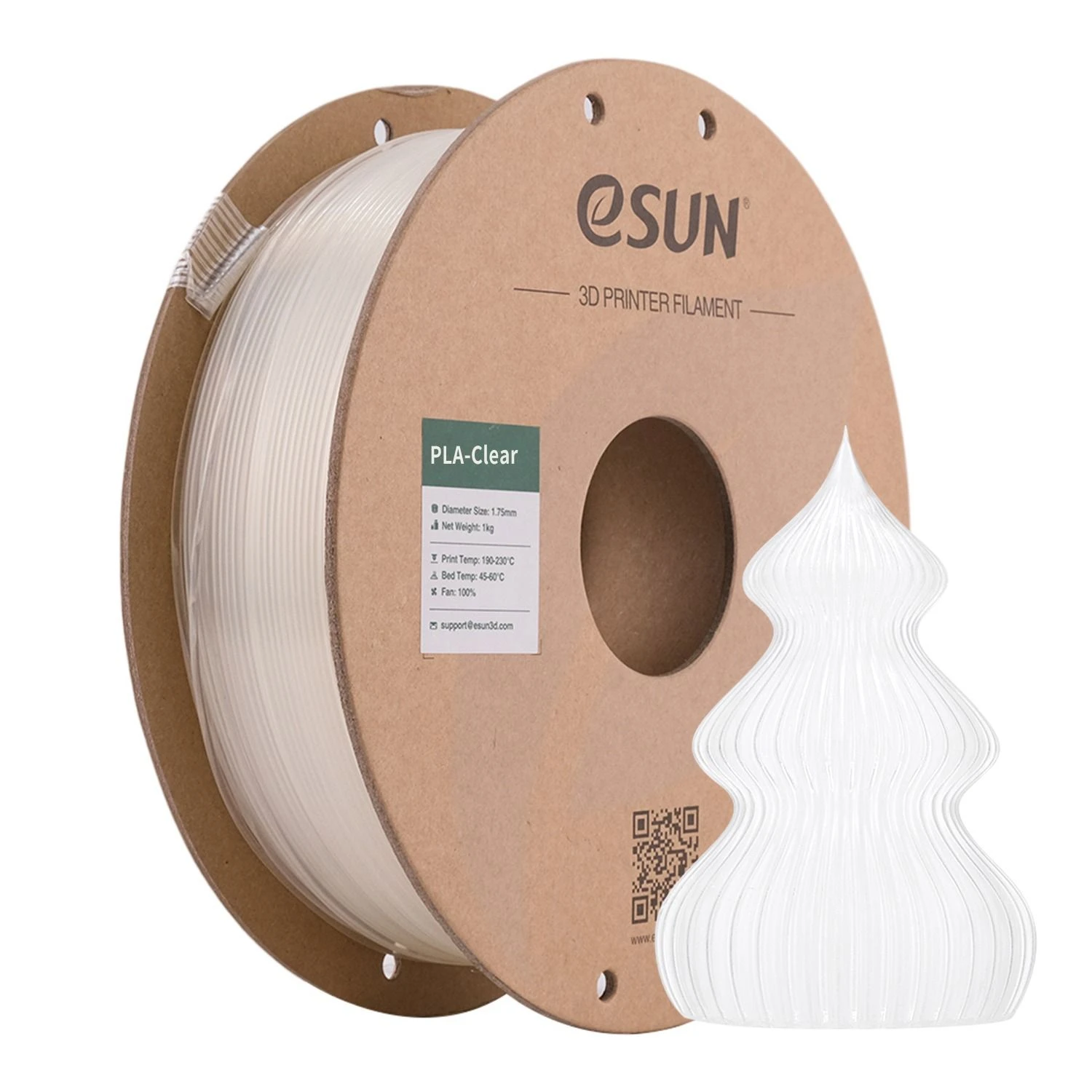 eSUN PLA-Clear — CLEAR