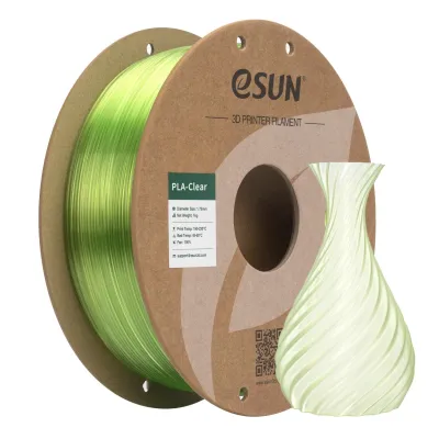 eSUN PLA-Clear — TRANSLUCENT GREEN