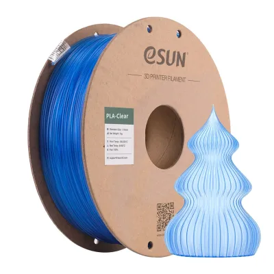 eSUN PLA-Clear — TRANSLUCENT LIGHT BLUE