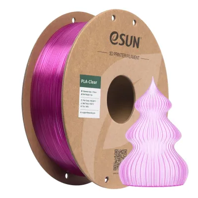 eSUN PLA-Clear — TRANSLUCENT PURPLE