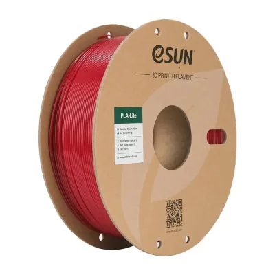 eSUN PLA-Lite — FIRE ENGINE RED