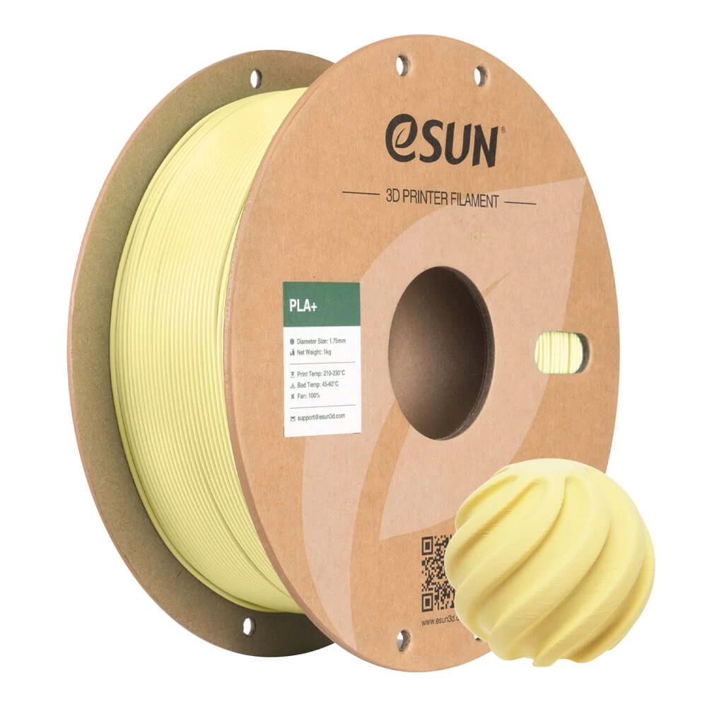 eSUN PLA-Matte — ALMOND YELLOW