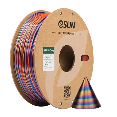قرقرهٔ فیلامنت eSUN PLA-Silk Candy