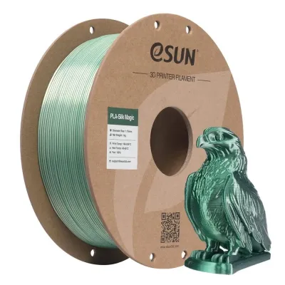eSUN PLA-Silk Magic — GREEN SILVER