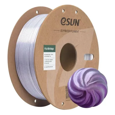 eSUN PLA-Silk Magic — PURPLE SILVER