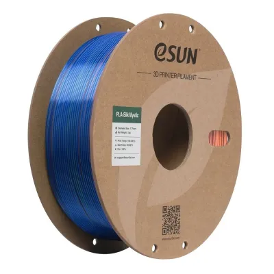eSUN PLA-Silk Mystic — BLUE ORANGE GREEN