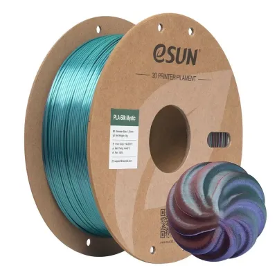 eSUN PLA-Silk Mystic — COPPER PURPLE GREEN
