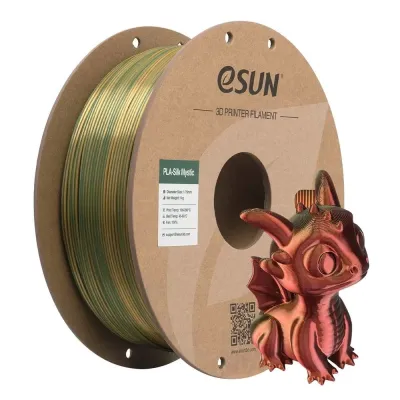 eSUN PLA-Silk Mystic — GOLD RED GREEN