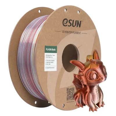 eSUN PLA-Silk Mystic — GOLD SILVER COPPER