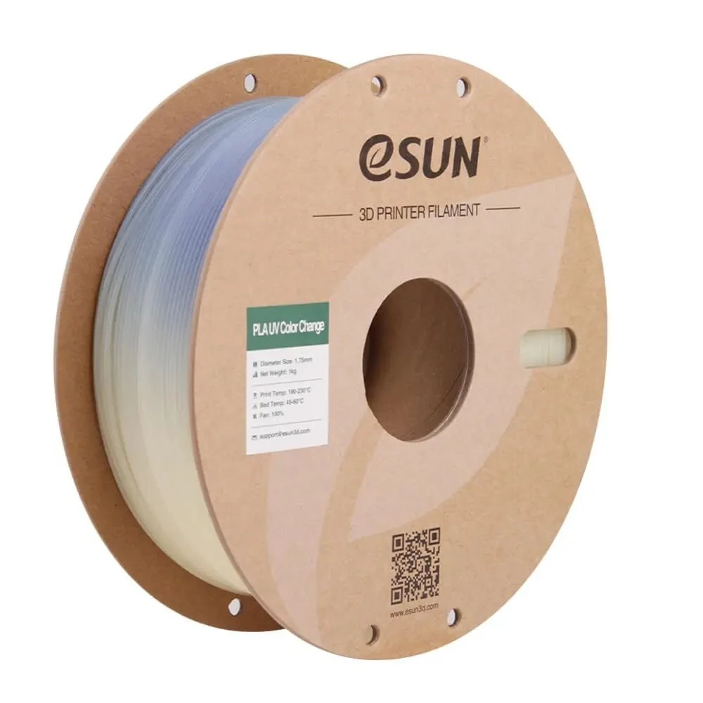 eSUN PLA-UV Color Change — UV CHANGE BLUE