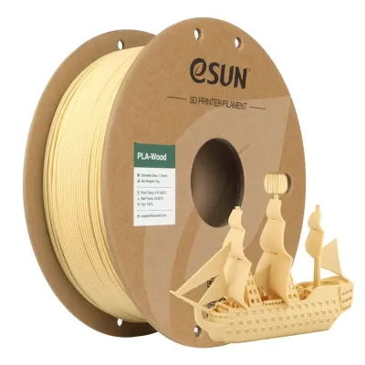 قرقرهٔ فیلامنت eSUN PLA-Wood