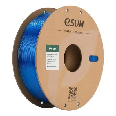 eSUN TPU-95A — TRANSLUCENT BLUE