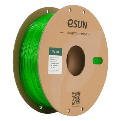 eSUN TPU-95A — TRANSLUCENT GREEN