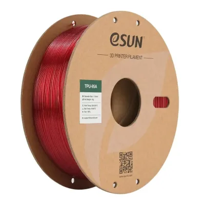eSUN TPU-95A — TRANSLUCENT RED