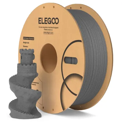 Elegoo PLA Marble — Marble Cement Grey