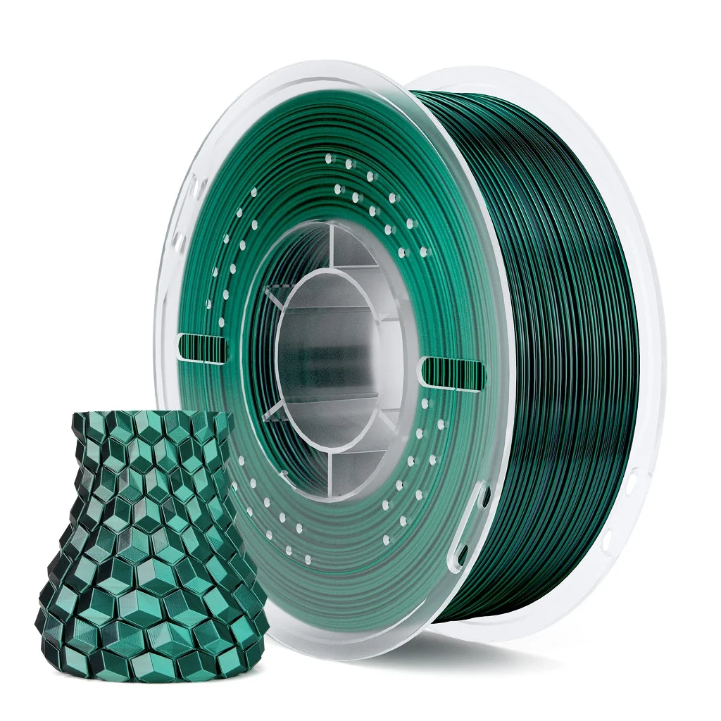 Elegoo PLA Silk — Silk Black Green