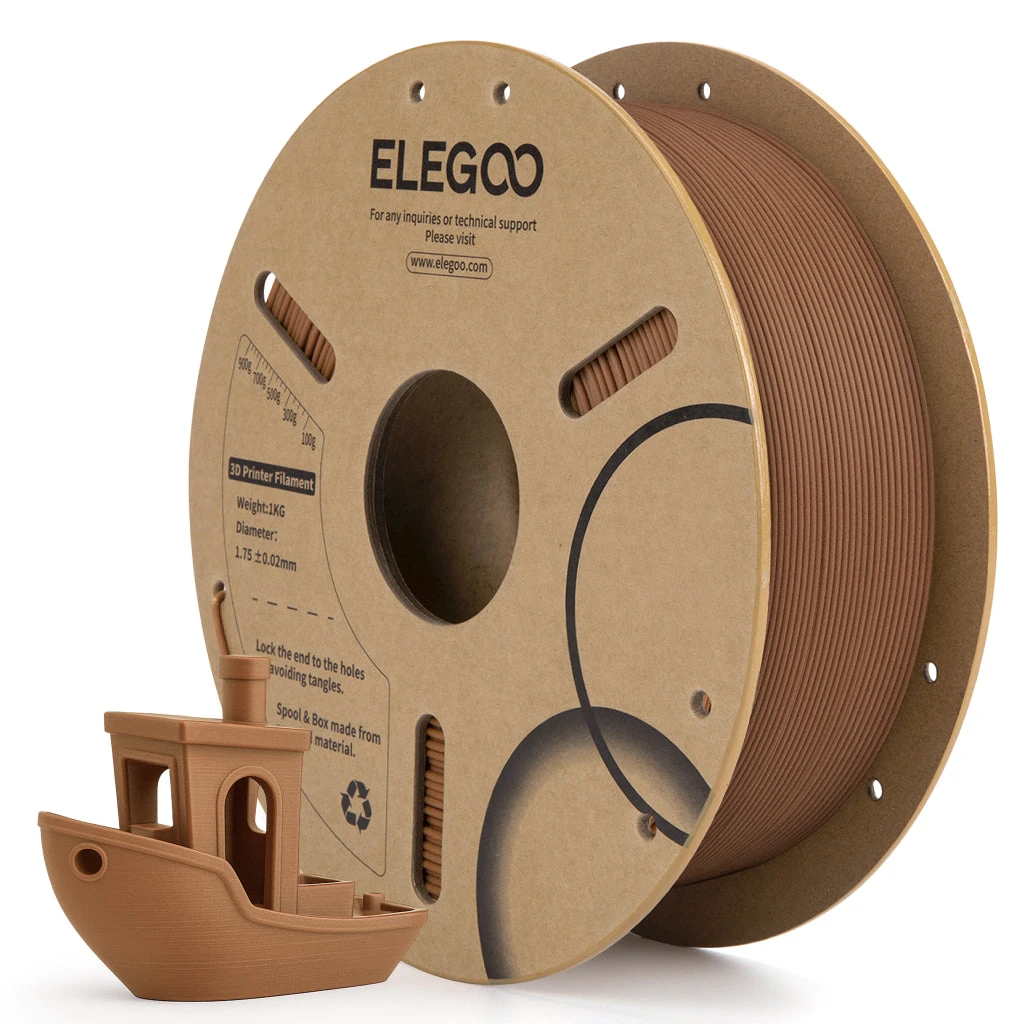 Elegoo PLA Wood — Medium Brown
