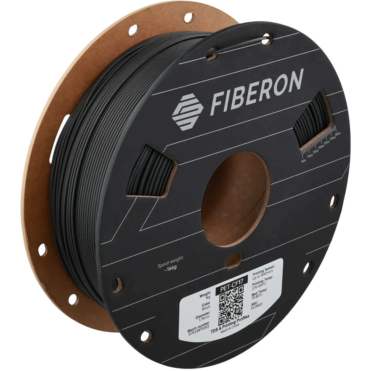 Fiberon PET-CF17 — Black