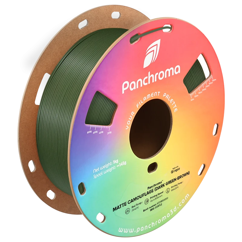 Panchroma PLA Dual Matte — Camouflage (Dark Green-Brown)