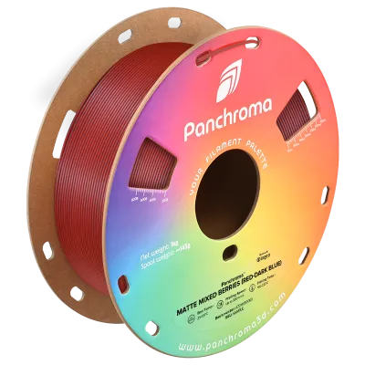 Panchroma PLA Dual Matte — Dual Matte Mixed Berries (Red-Dark Blue)