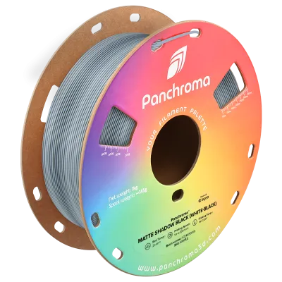 Panchroma PLA Dual Matte — Dual Matte Shadow Black (White-Black)