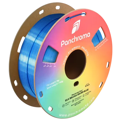 Panchroma PLA Dual Silk — Dual Silk Beluga (Silver-Blue)