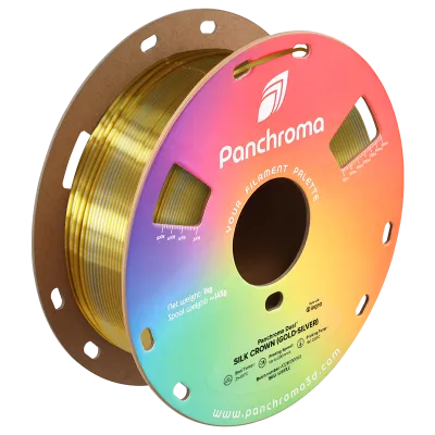 Panchroma PLA Dual Silk — Dual Silk Crown (Gold-Silver)
