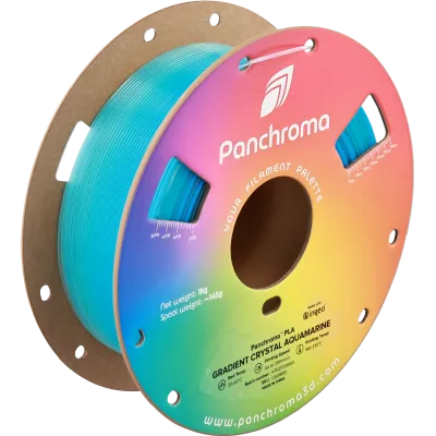 Panchroma PLA Gradient Crystal — Gradient Crystal Aquamarine