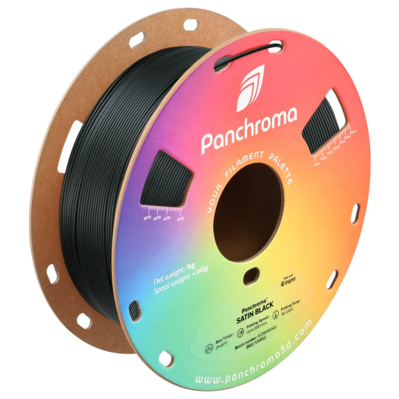 Panchroma PLA Satin — Satin Black
