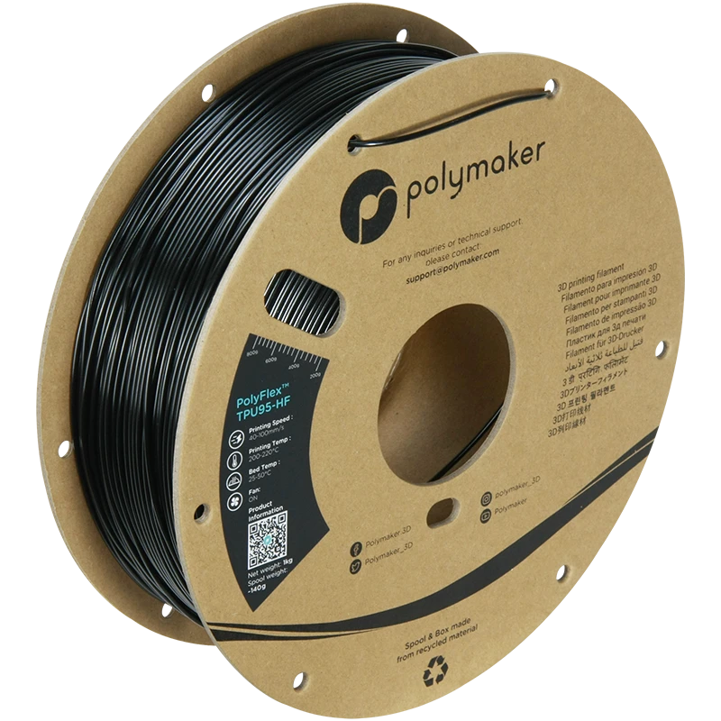 PolyFlex TPU95-HF — Black