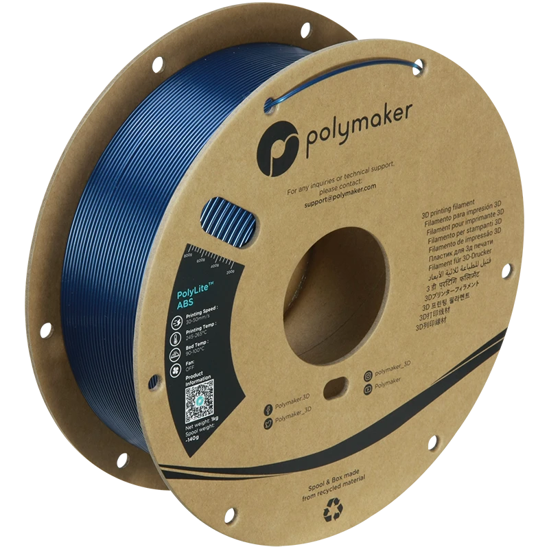 PolyLite ABS Metallic — Metallic Blue