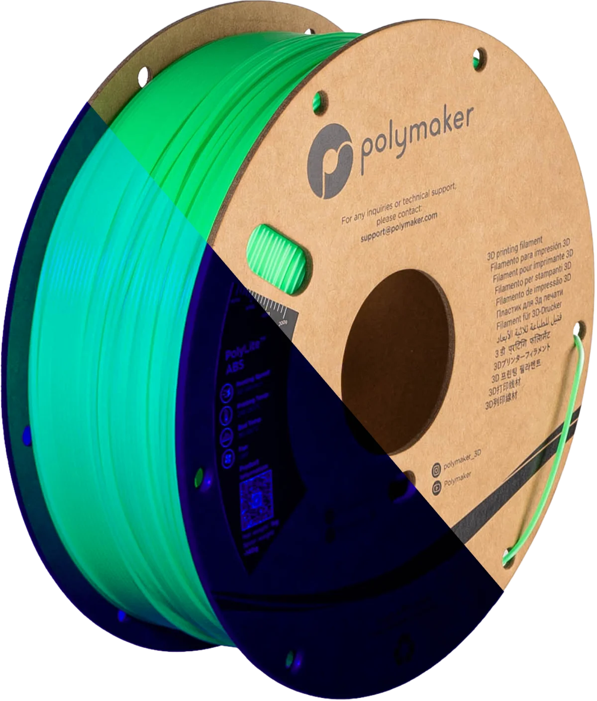 PolyLite ABS Neon — Neon Green