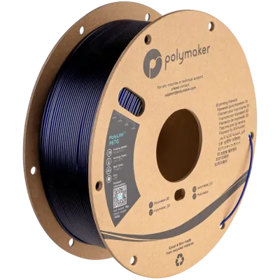 PolyLite PETG Translucent — Translucent Blue