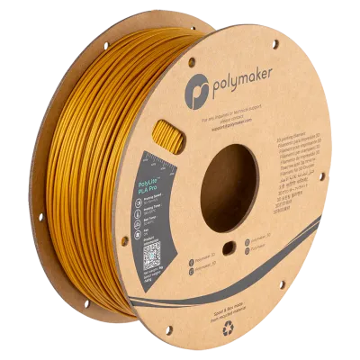 PolyLite PLA Pro Metallic — Gold
