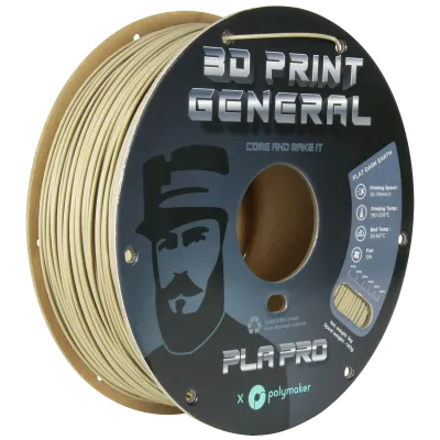 PolyLite PLA Pro — 3D Print General Flat Dark Earth